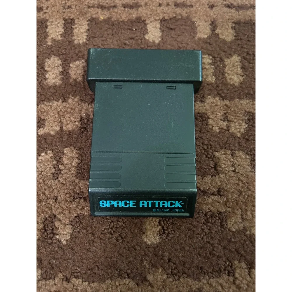 Mattel Intellivision Space Attack Video Game Cartridge 1982 Vintage Retro Korea